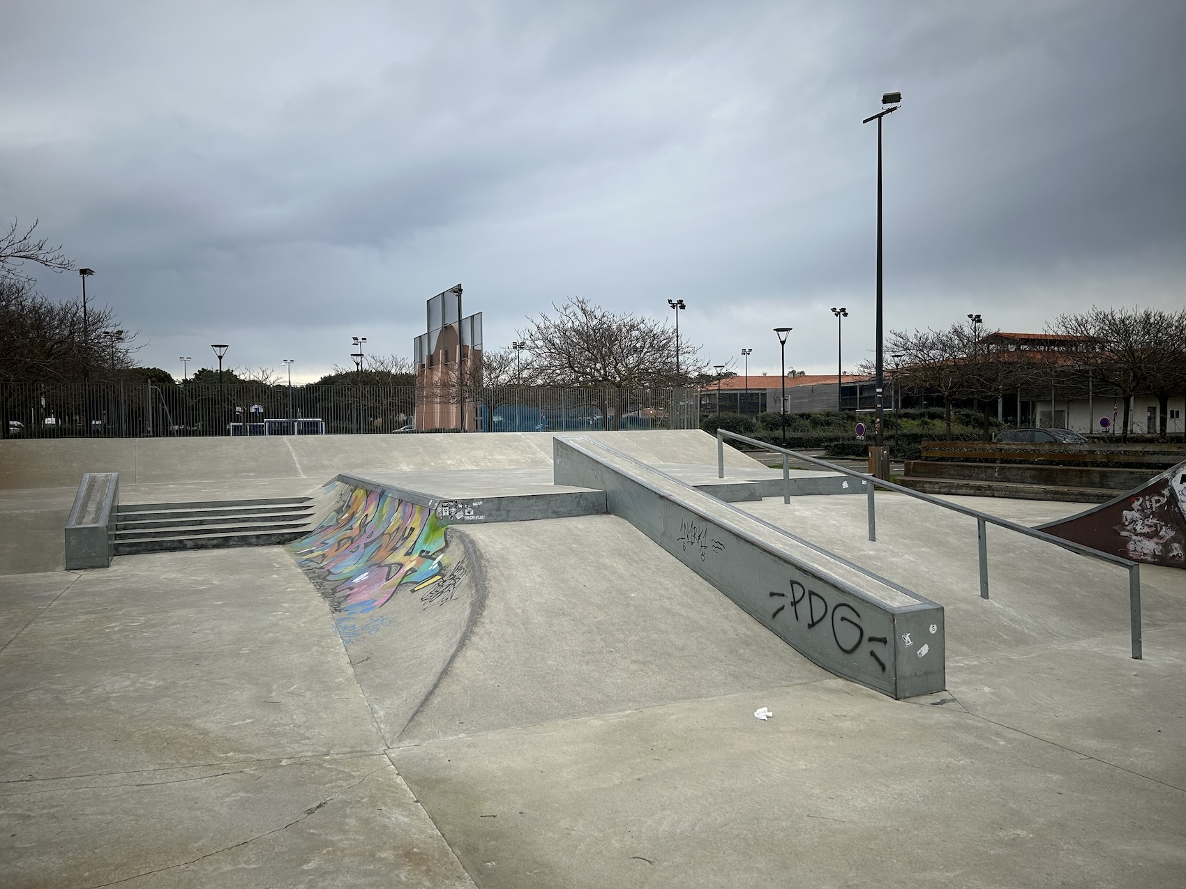 Biscarrosse plage skatepark